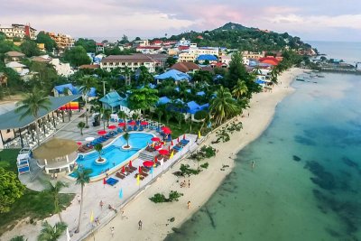 Отель Sunset Beach Club Hotel Koh Phangan